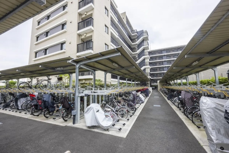 シティテラス横濱戸塚の自転車置場