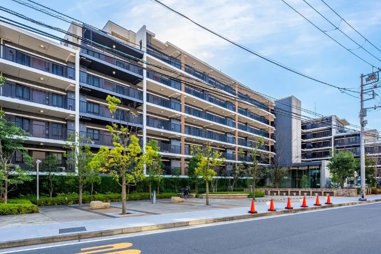 シティテラス横濱戸塚の四季のコミュニティ広場