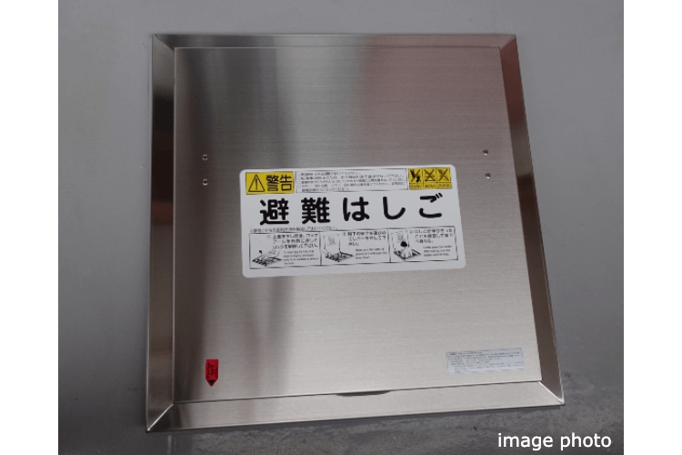 バルコニー避難ハッチのイメージ画像