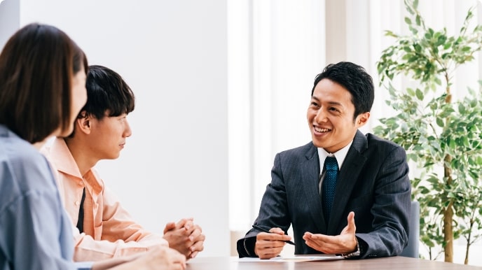 シティテラス横濱戸塚の専属の営業担当体制